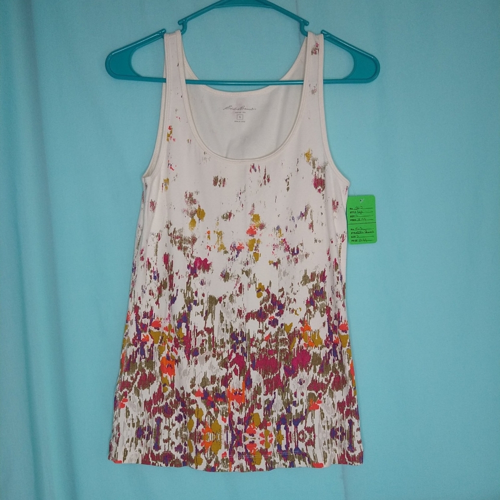 Eddie Bauer printed tank top - Picture 2 of 7